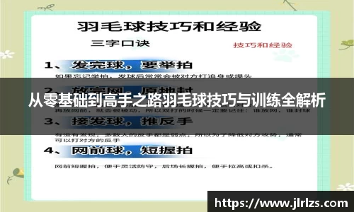 从零基础到高手之路羽毛球技巧与训练全解析